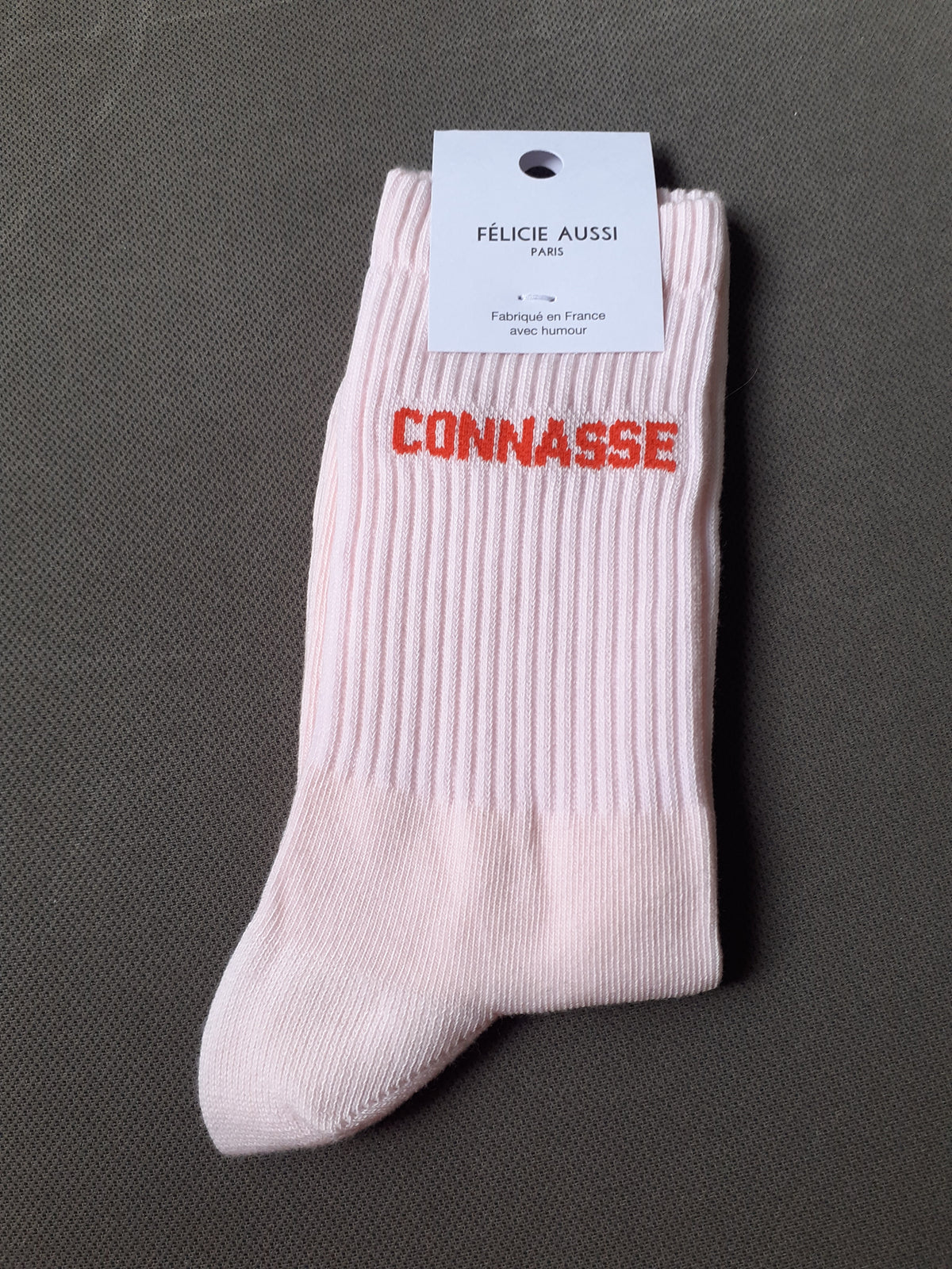 Félicie Aussi Chaussettes Connasse Rose