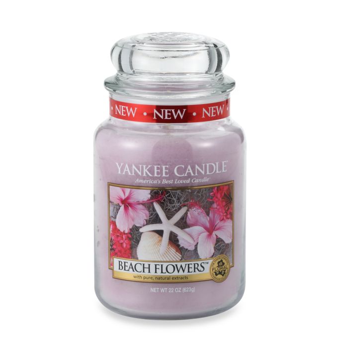 Yankee Candle Beach Flowers 623gr - Large Jar