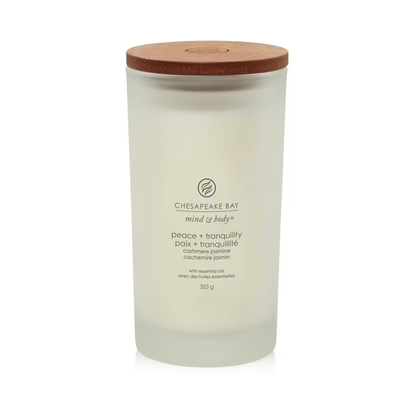 Chesapeake Bay Candle - Large 355gr - Cashmere Jasmine (Paix & Tranquillité)