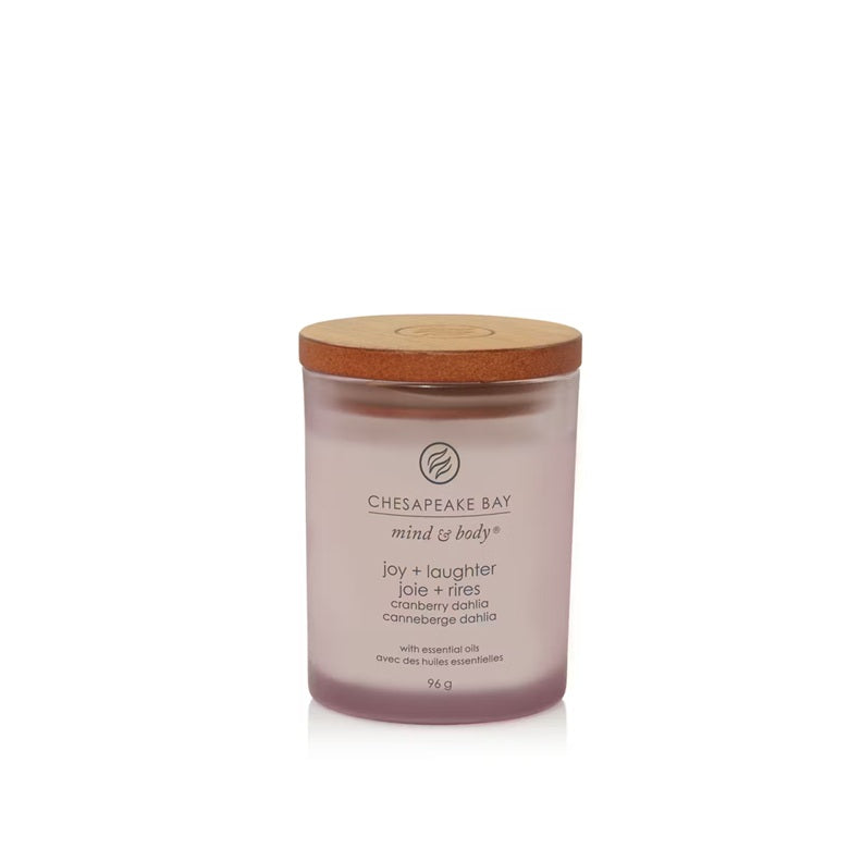 Chesapeake Bay Candle - Petite 96gr - Cranberry Dahlia (Joie & Rires)