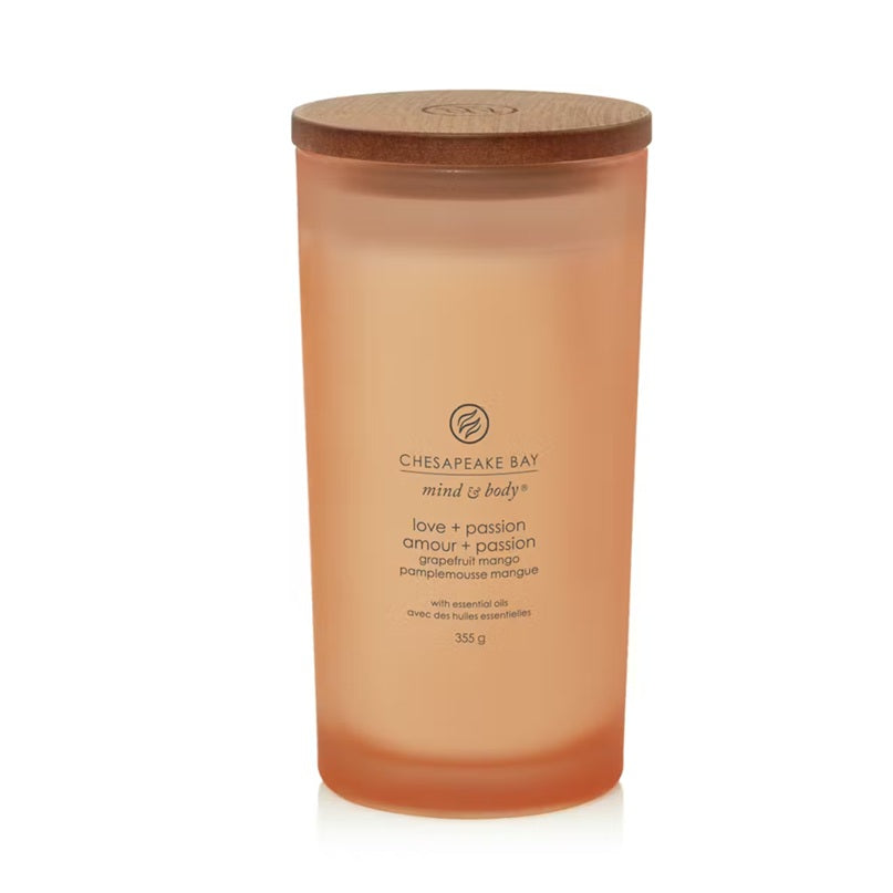 Chesapeake Bay Candle - Large 355gr - Grapefruit Mango (Amour & Passion)