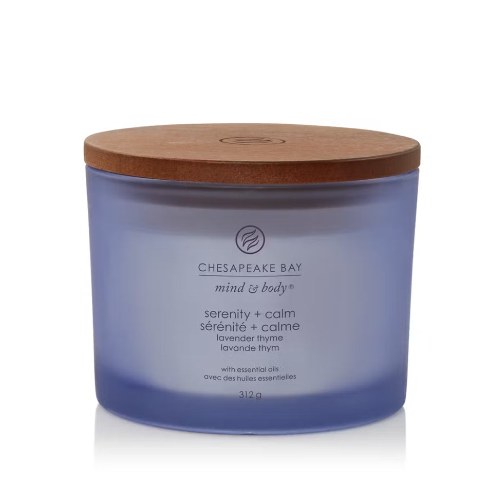 Chesapeake Bay Candle - 3 mèches 312gr - Lavender Thyme (Sérénité & Calme)