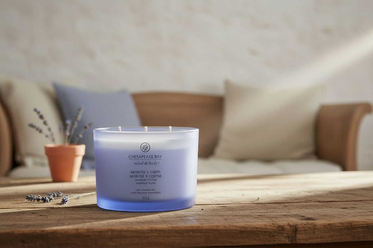 Chesapeake Bay Candle - 3 mèches 312gr - Lavender Thyme (Sérénité & Calme)