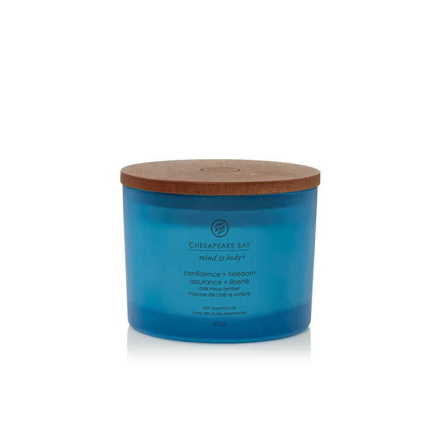 Chesapeake Bay Candle - 3 mèches 312gr - Oak Moss Amber (Assurance & Liberté)
