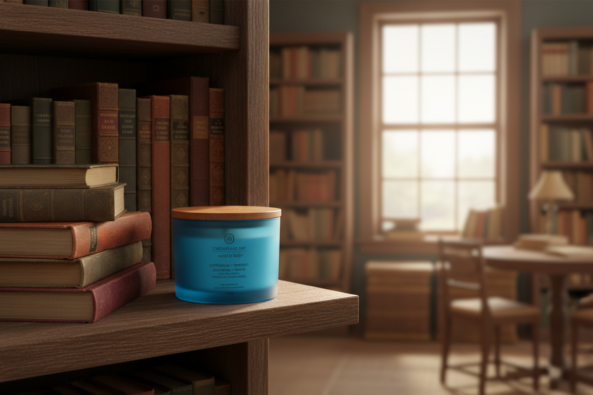 Chesapeake Bay Candle - 3 mèches 312gr - Oak Moss Amber (Assurance & Liberté)