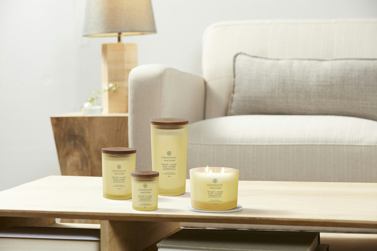 Chesapeake Bay Candle - 3 mèches 312gr - Pineapple Coconut (Force & Énergie)