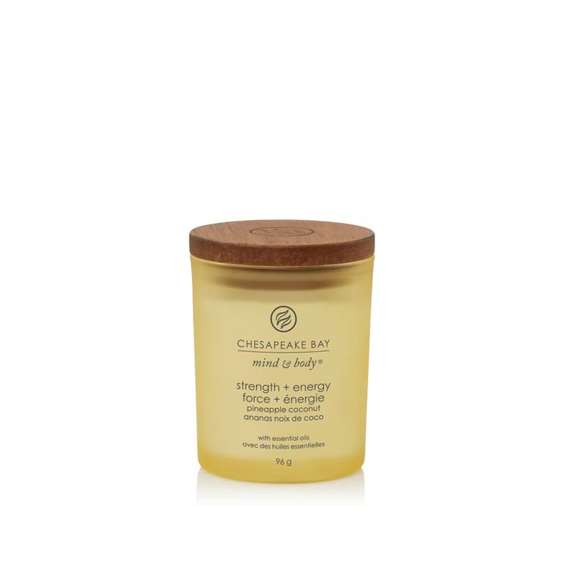 Chesapeake Bay Candle - Petite 96gr - Pineapple Coconut (Force & Énergie)