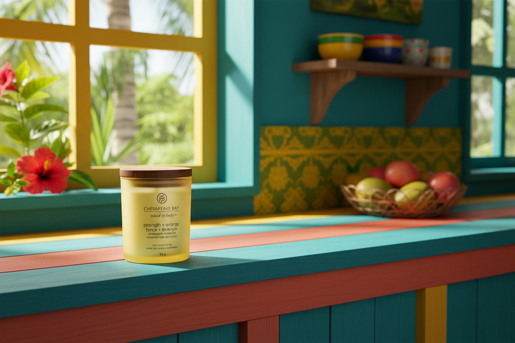 Chesapeake Bay Candle - Petite 96gr - Pineapple Coconut (Force & Énergie)