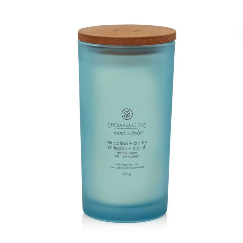 Chesapeake Bay Candle - Large 355gr - Sea Salt Sage (Réflexion & Clarté)