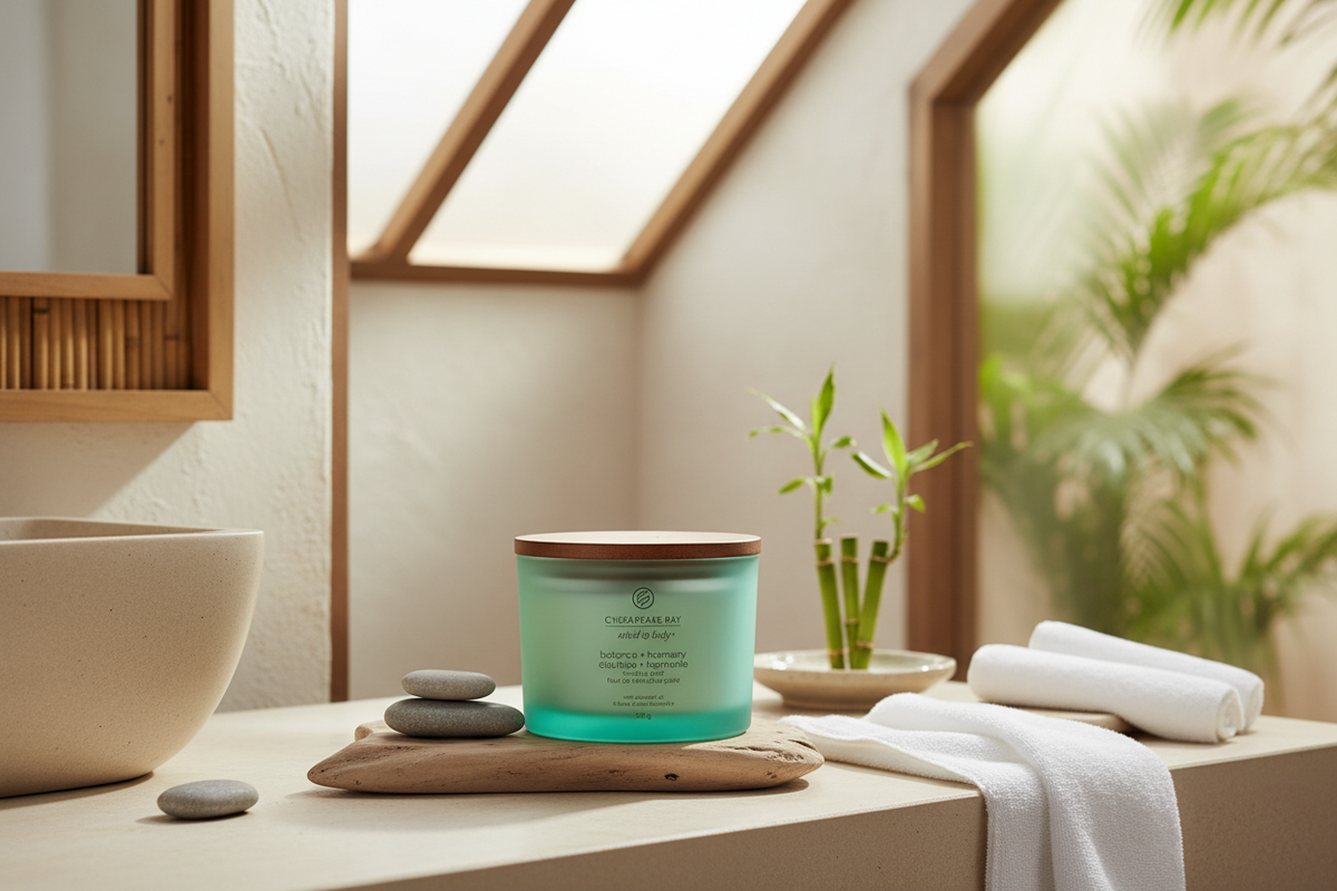Chesapeake Bay Candle - 3 mèches 312gr - Waterlily Pear (Équilibre & Harmonie)