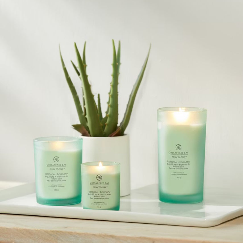 Chesapeake Bay Candle - Large 355gr - Waterlily Pear (Équilibre & Harmonie)