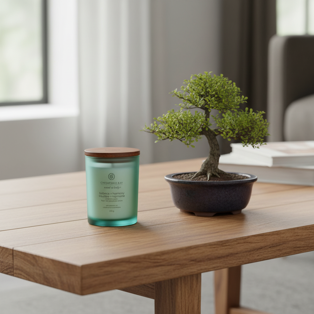 Chesapeake Bay Candle - Medium 250gr - Waterlily Pear (Équilibre & Harmonie)