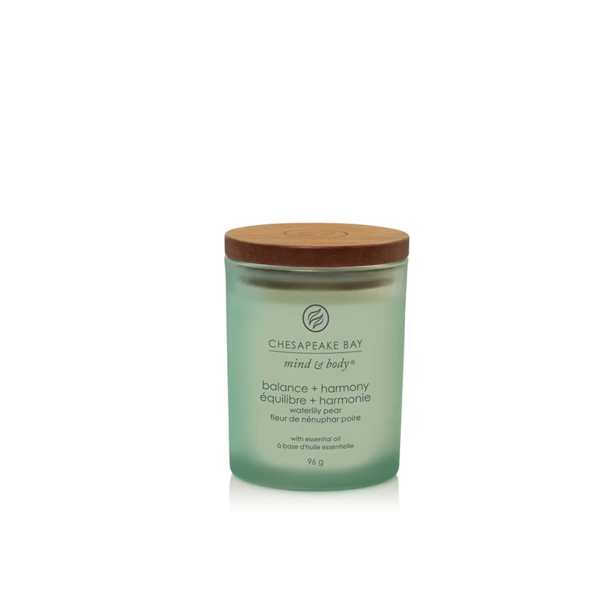 Chesapeake Bay Candle - Petite 96gr - Waterlily Pear (Équilibre & Harmonie)