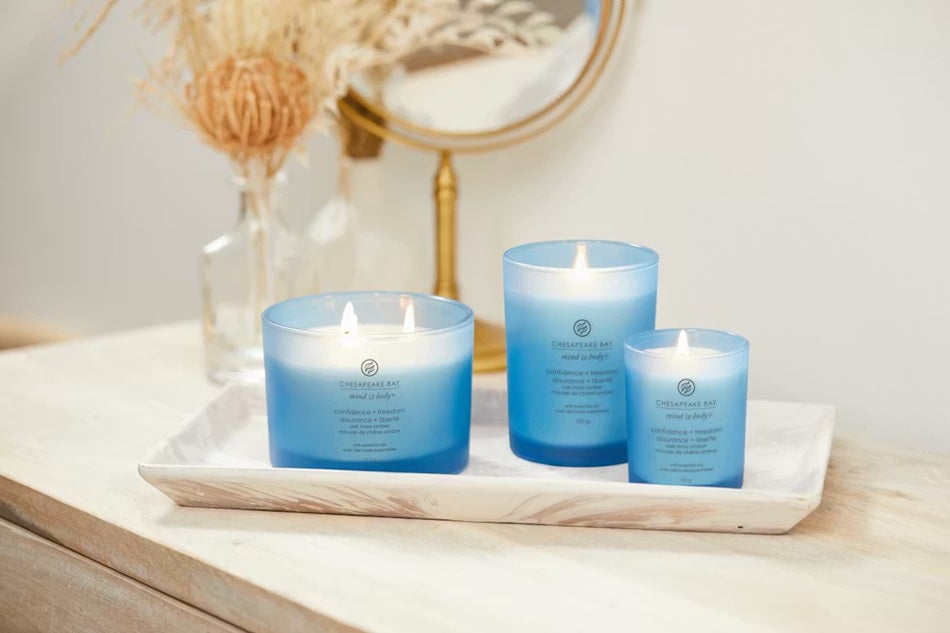 Chesapeake Bay Candle - 3 mèches 312gr - Oak Moss Amber (Assurance & Liberté)