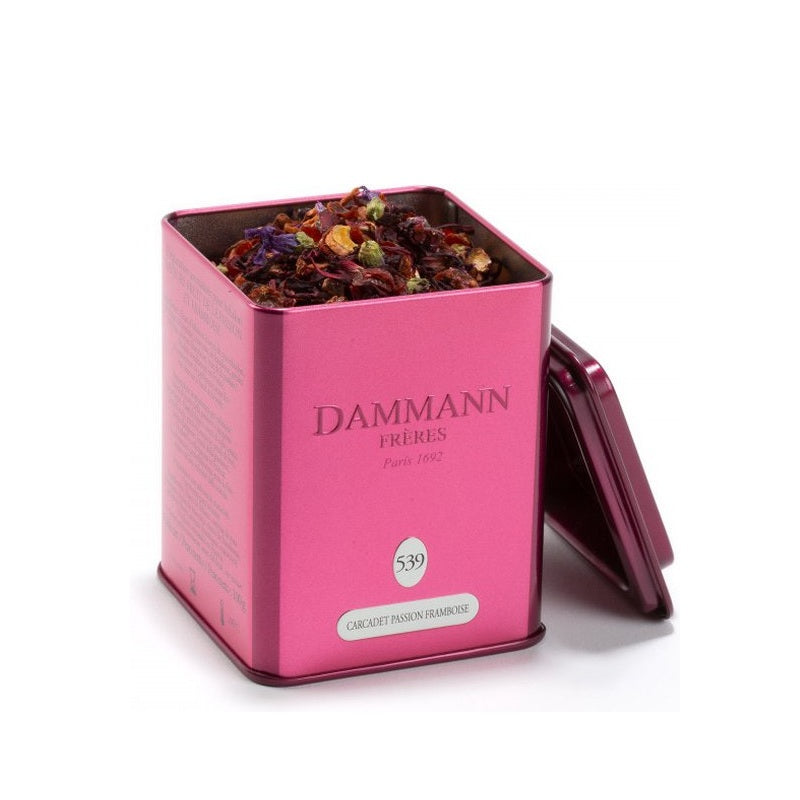 Dammann Frères - Carcadet Passion Framboise - boîte vrac 100gr