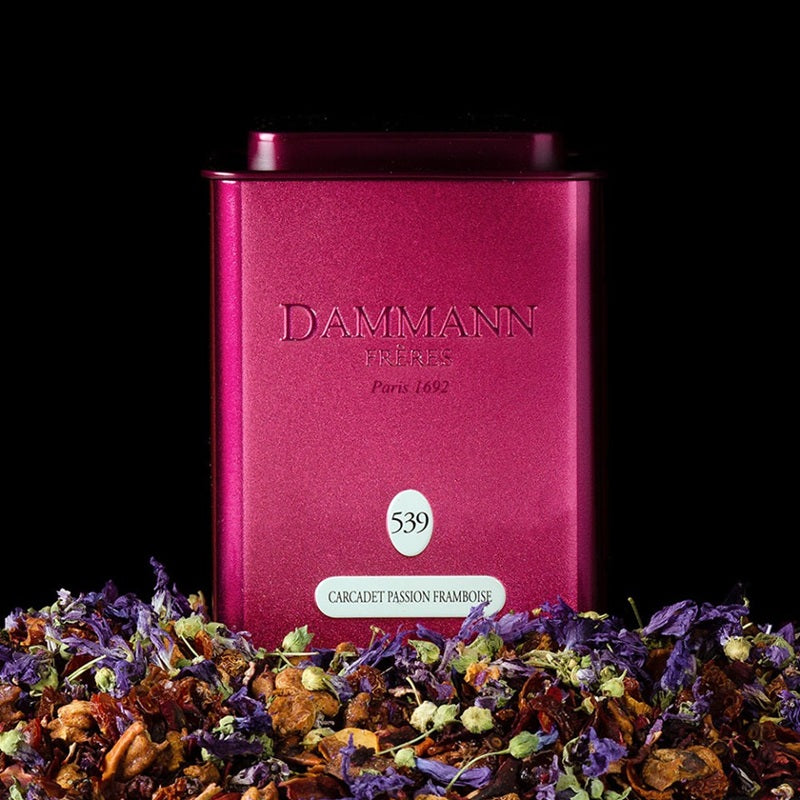Dammann Frères - Carcadet Passion Framboise - boîte vrac 100gr