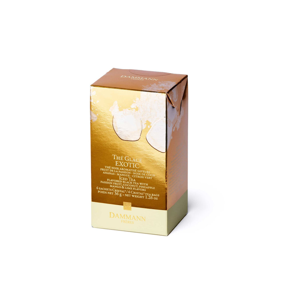 Dammann Frères - Thé noir  Exotic - 6 sachets (pour thé glacé)
