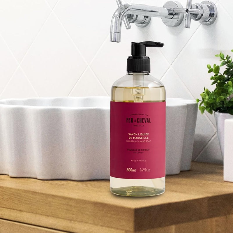 Fer à Cheval Savon Liquide Feuille de Figuier 500ml