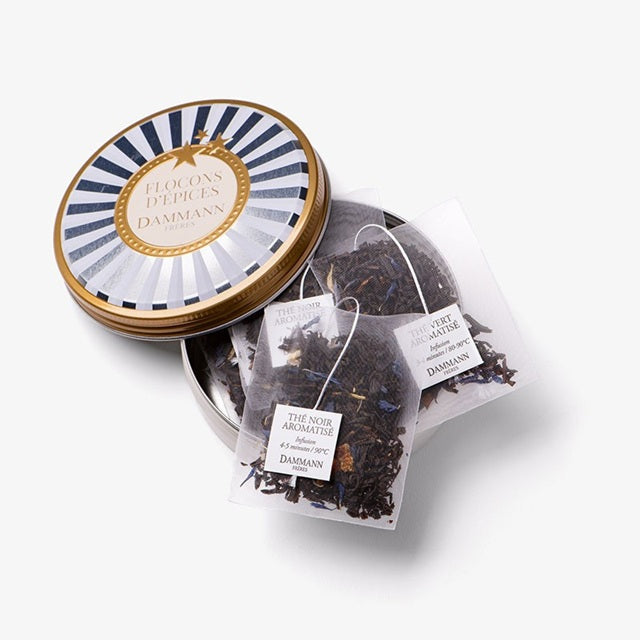 Dammann Frères - Thé noir Flocons d'Épices - 6 sachets (DDM 06/26)