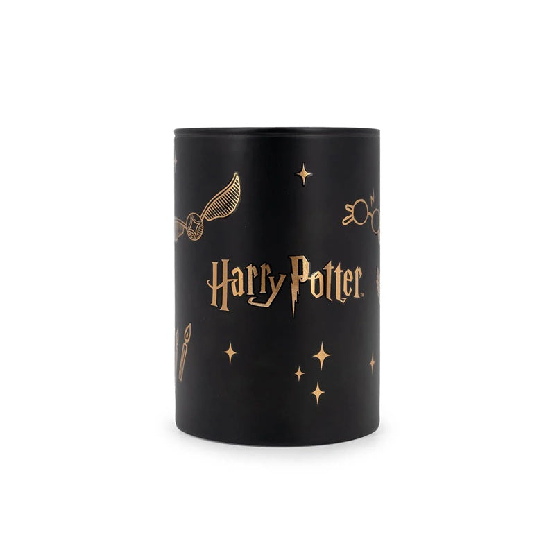Harry Potter brûleur céramique noir et or recto