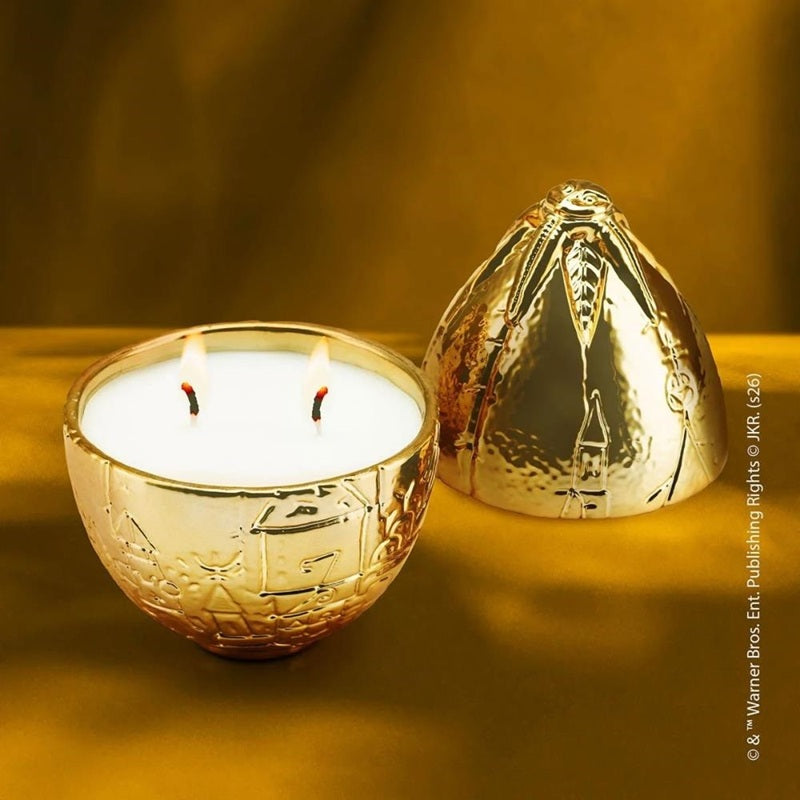 Harry Potter bougie parfumée Golden Egg ouvert