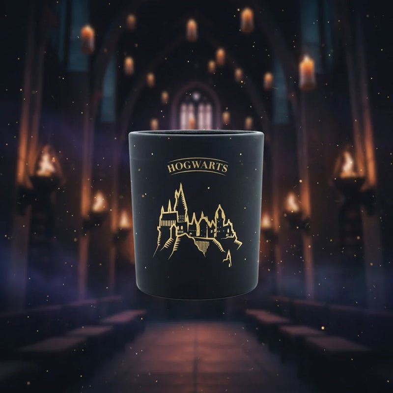 Harry Potter bougie parfumée noir Poudlard
