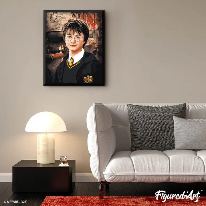 Peinture par numéros - Châssis 40x50cm- Portrait de Harry Potter