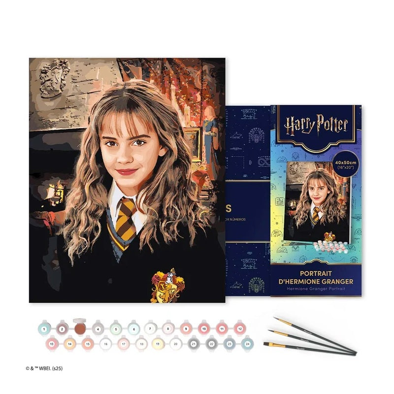 Peinture par numéros - Châssis 40x50cm- Portrait de Hermione Granger