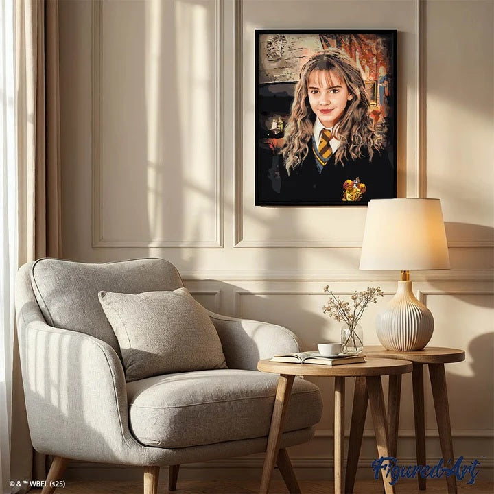 Peinture par numéros - Châssis 40x50cm- Portrait de Hermione Granger