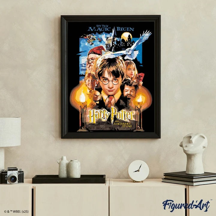 Peinture par numéros - Châssis 40x50cm- Harry Potter à l'École des Sorciers Affiche 1
