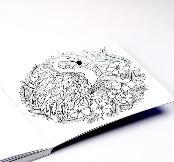 Livre de coloriage Adulte - L'Univers des Animaux