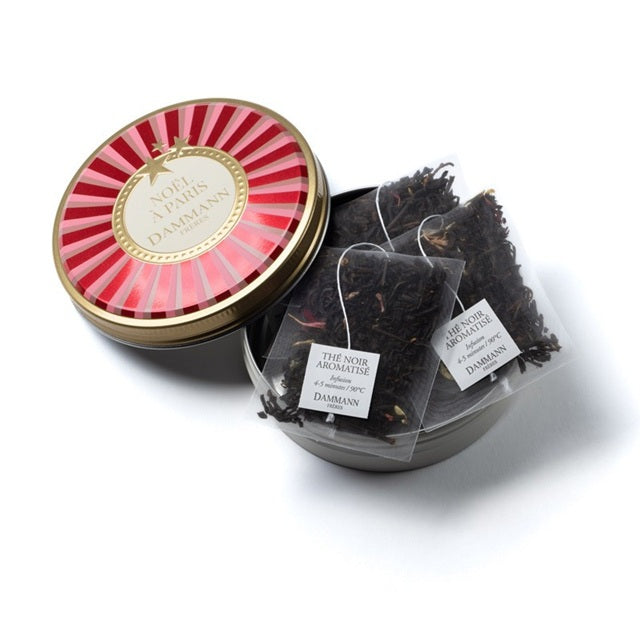 Dammann Frères - Thé noir Noël à Paris - 6 sachets (DDM 06/26)