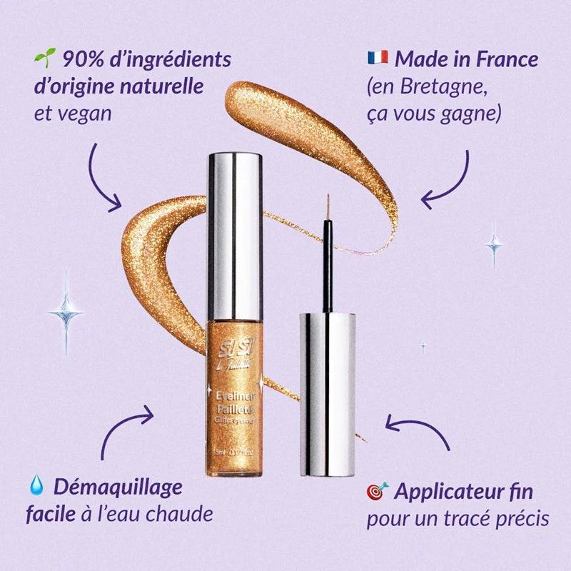 Si Si La Paillette Eyeliner Or