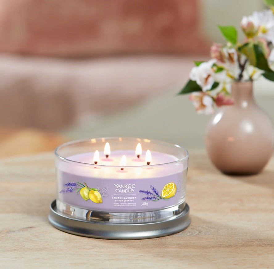 Yankee Candle Lemon Lavender 340gr - Tumbler à 5 mèches
