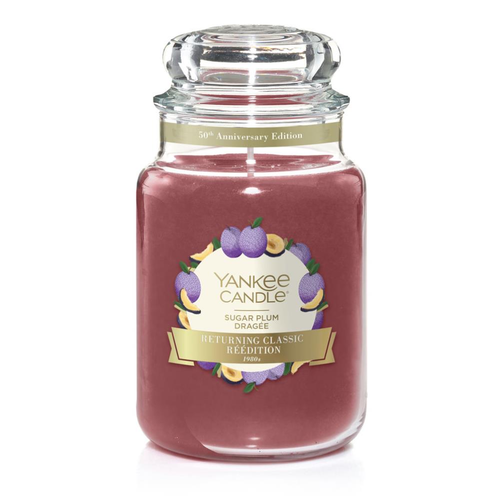 Yankee Candle Sugar Plum 623gr - Large Jar