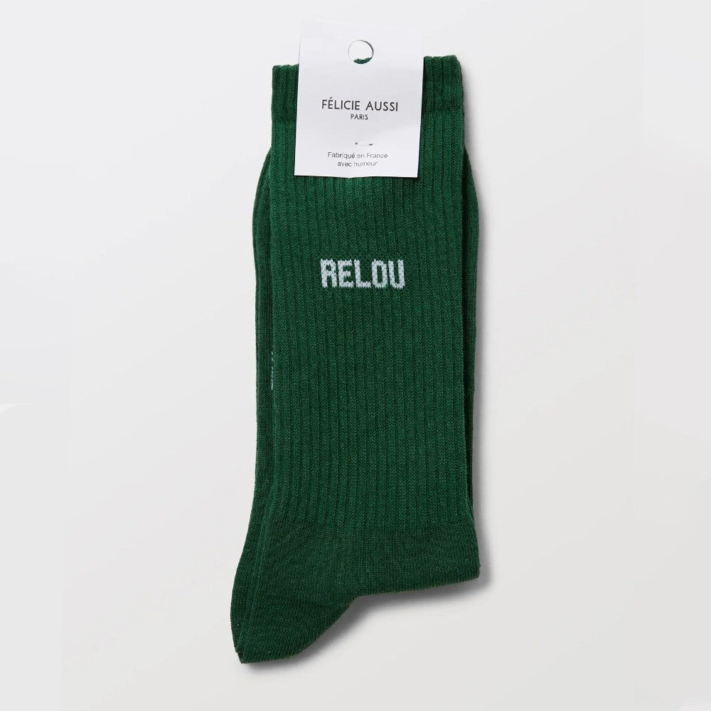 Félicie Aussi - Chaussettes - RELOU - vert 40/45