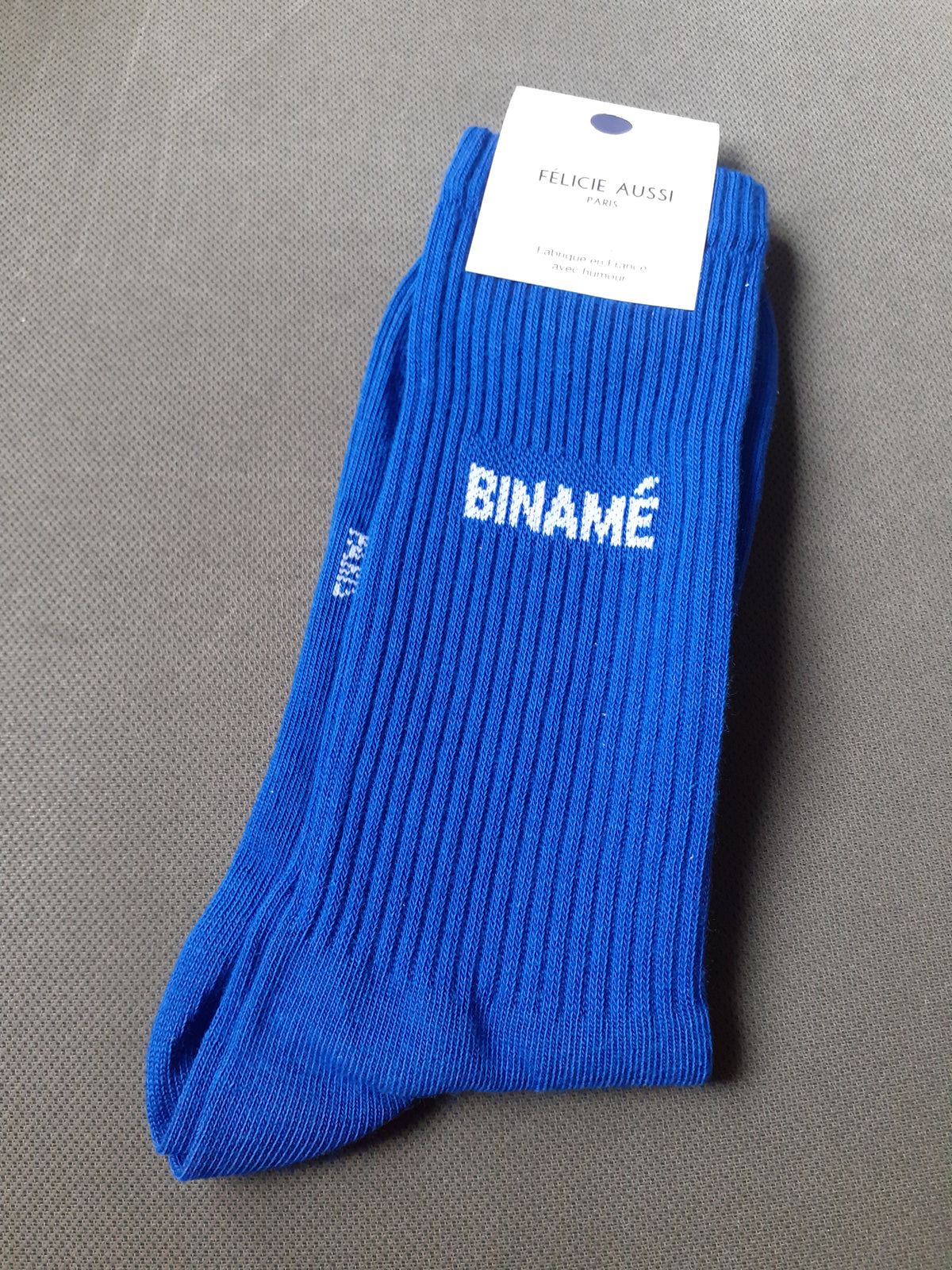 Félicie Aussi chaussettes Binamé bleu 40/45