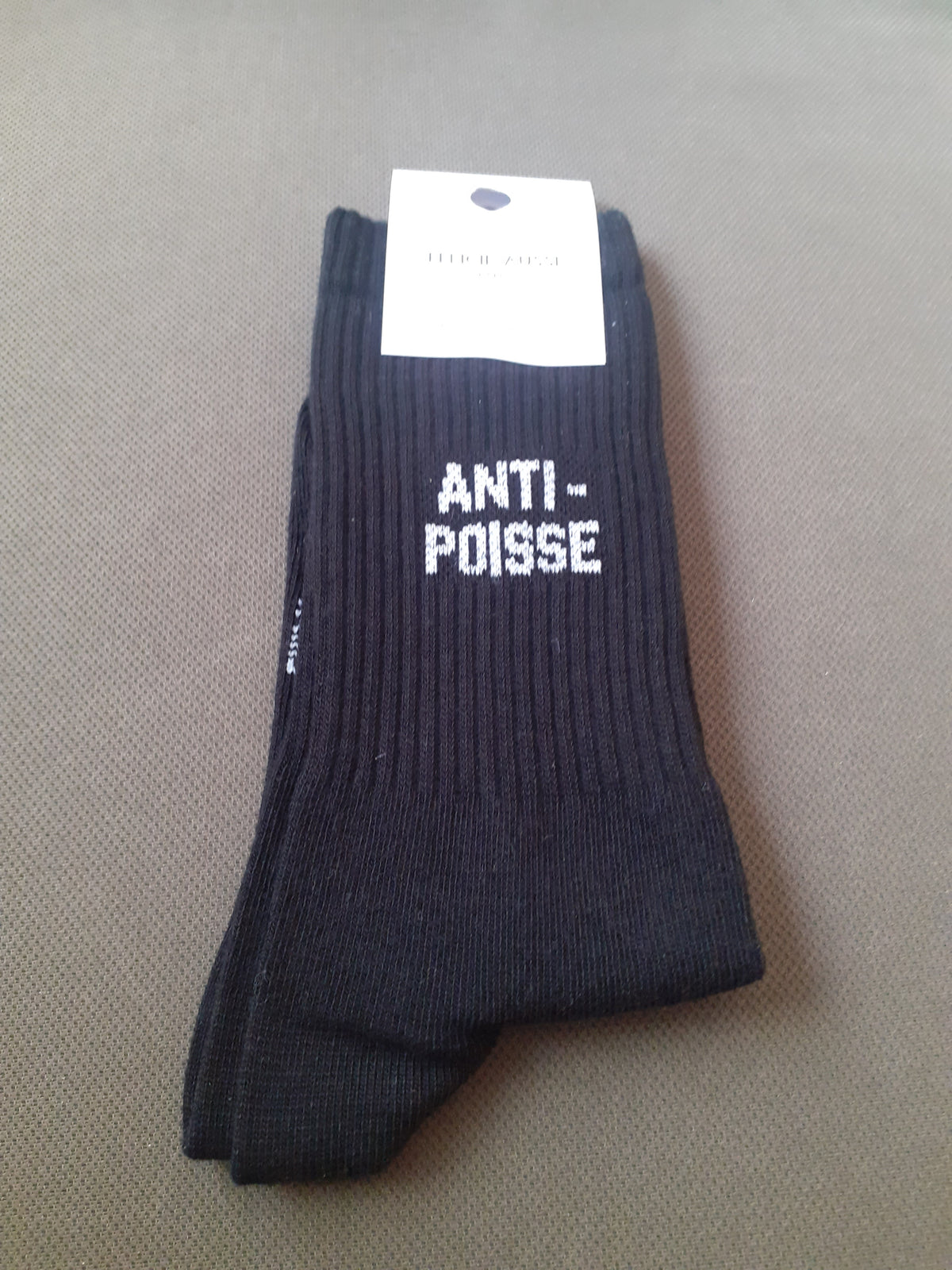 Félicie Aussi - Chaussettes - ANTI-POISSE - noire 36/40