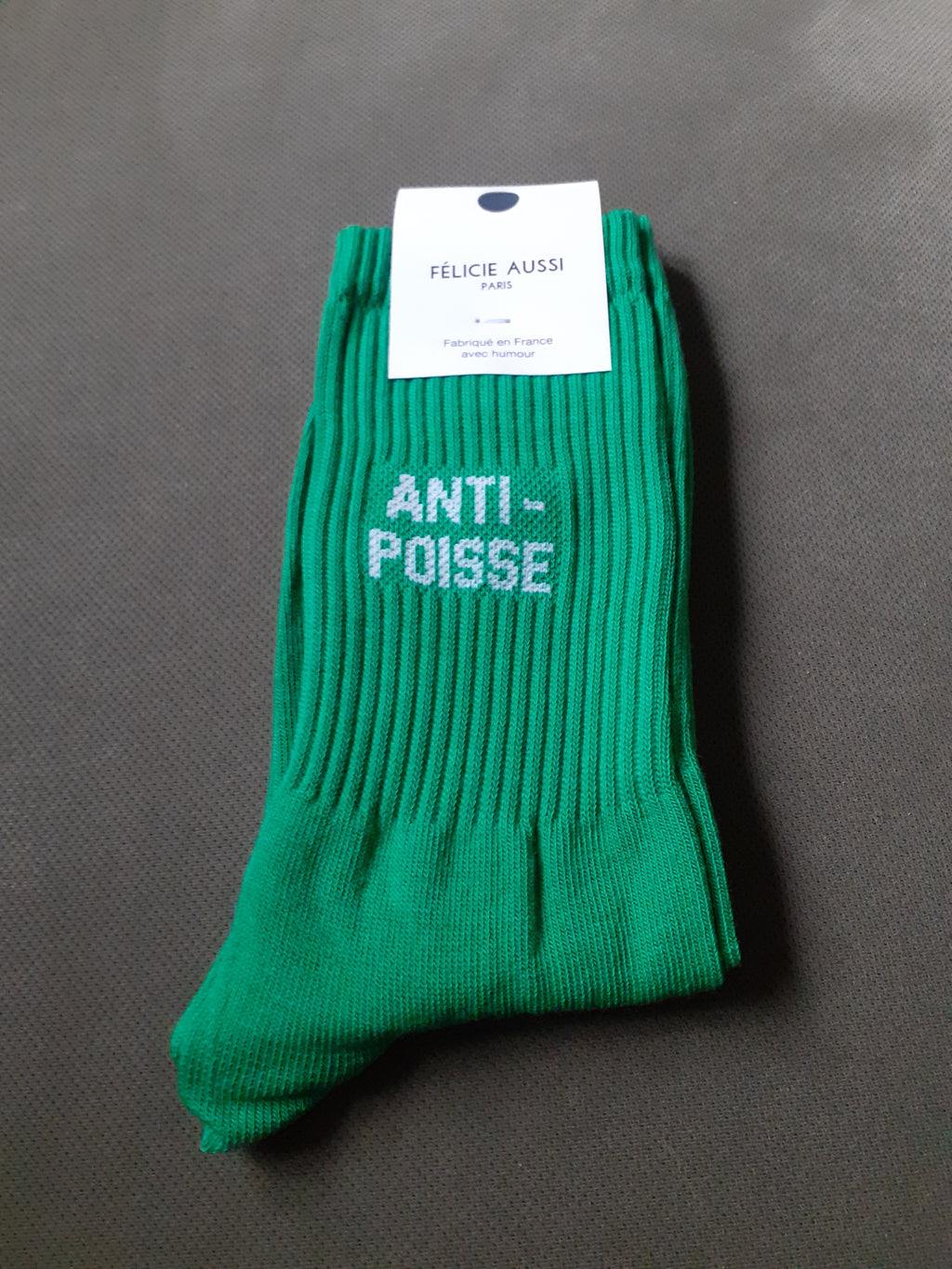 Félicie Aussi - Chaussettes - Anti-Poisse - vert 36/40