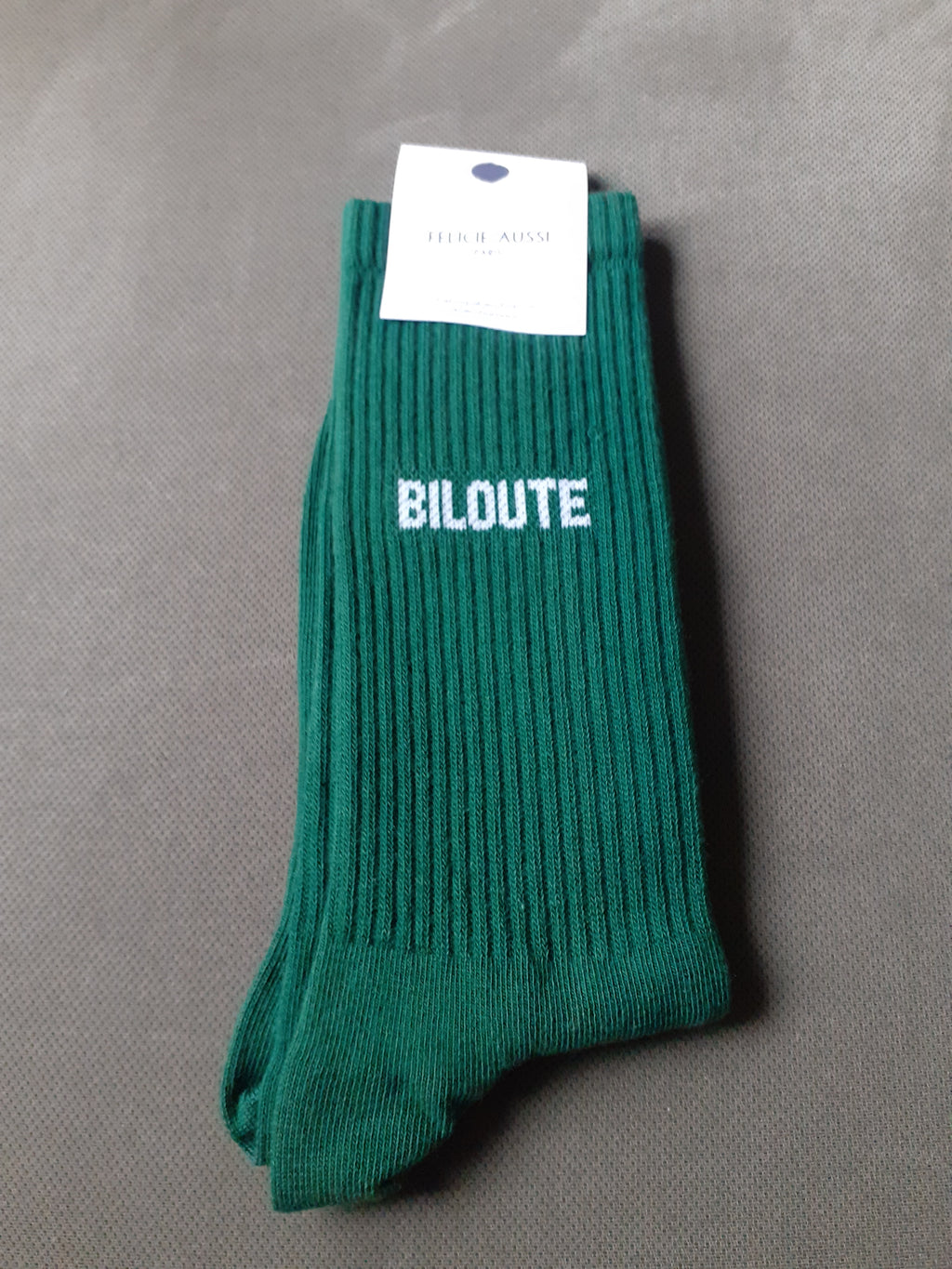 Félicie Aussi - Chaussettes - BILOUTE - vert foncé 40/45