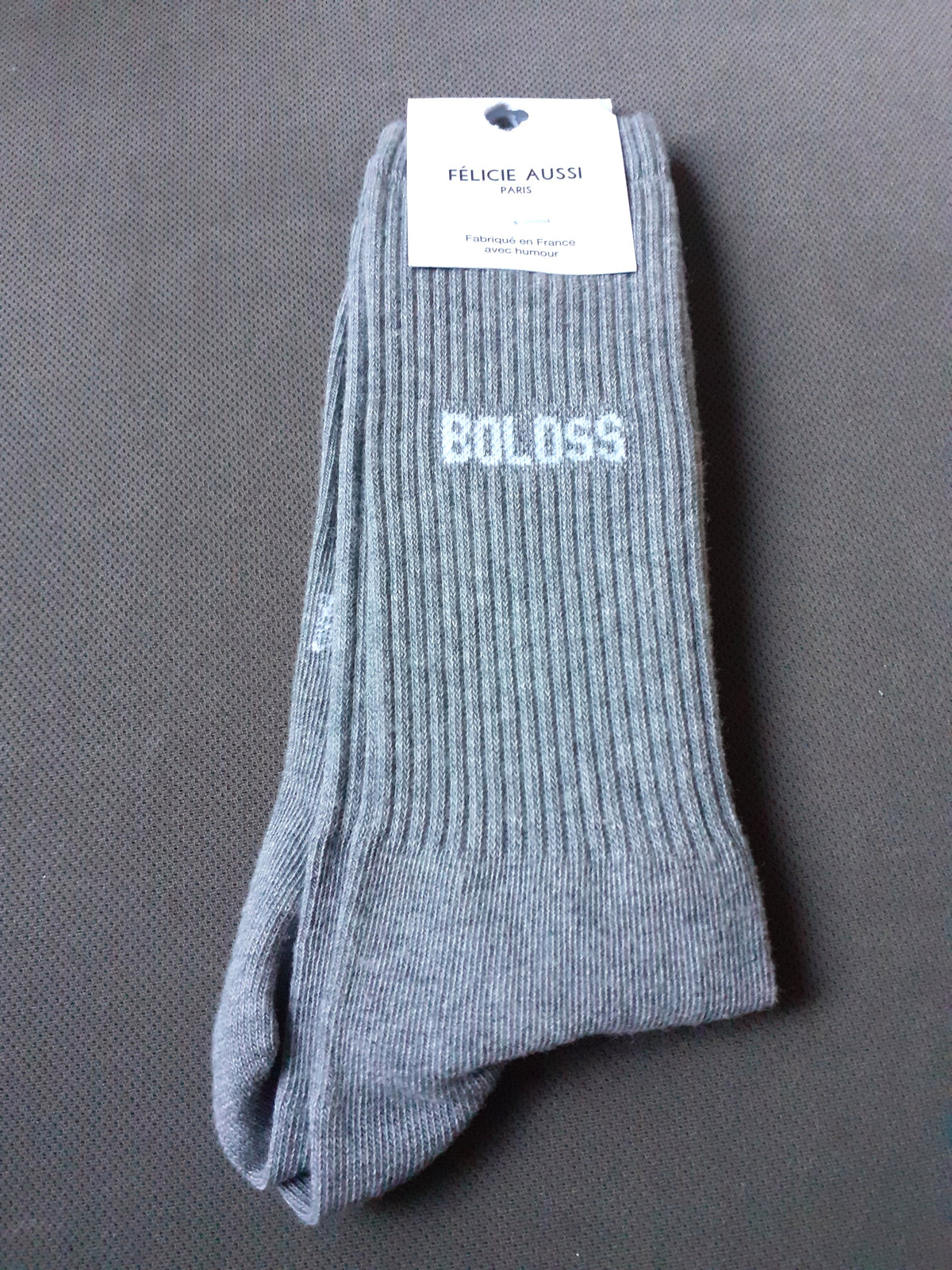 Félicie Aussi - Chaussettes - BOLOSS - gris chiné 40/45