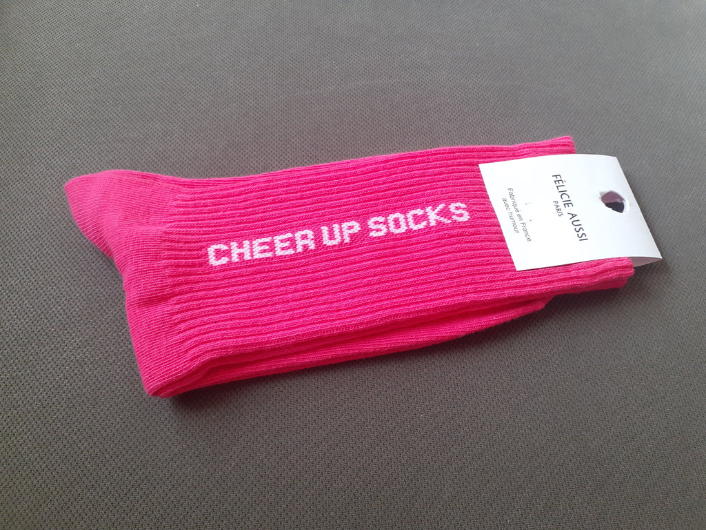 Félicie Aussi - Chaussettes - CHEER UP SOCKS - fuchsia 36/40