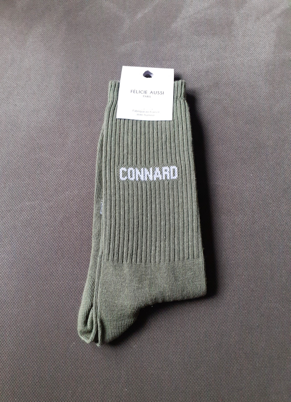 Félicie Aussi - Chaussettes - CONNARD - kaki 40/45