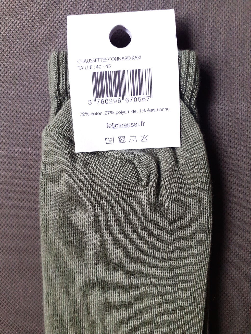 Félicie Aussi - Chaussettes - CONNARD - kaki 40/45
