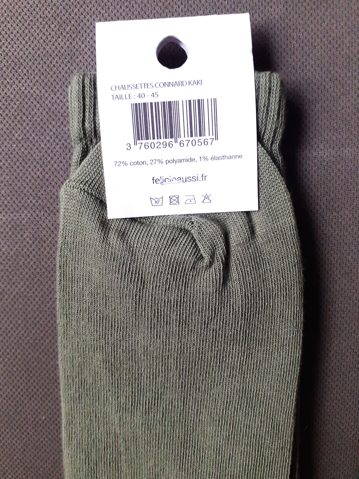Félicie Aussi - Chaussettes - CONNARD - kaki 40/45