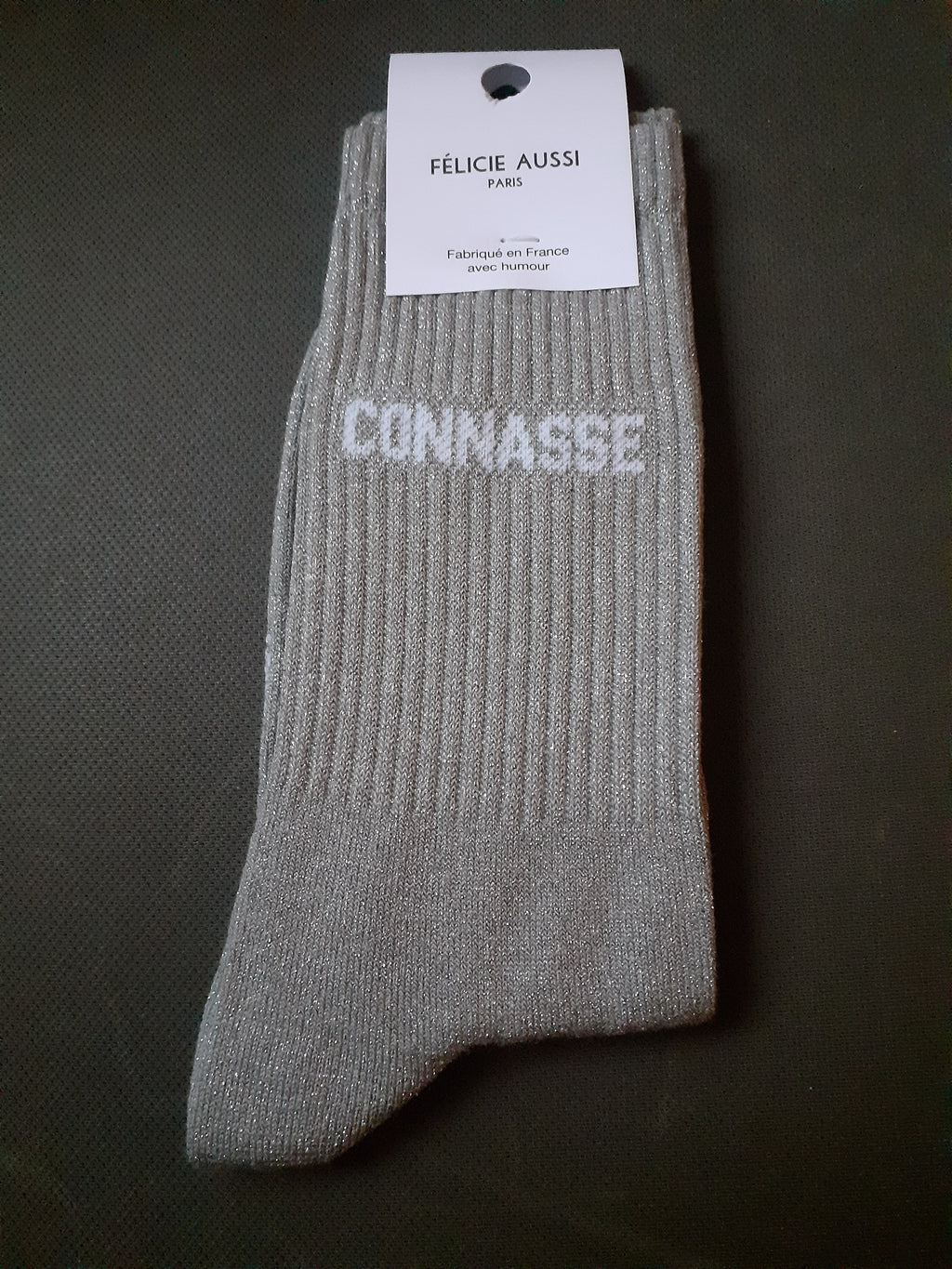 Félicie Aussi chaussettes à paillettes Connasse 36/40