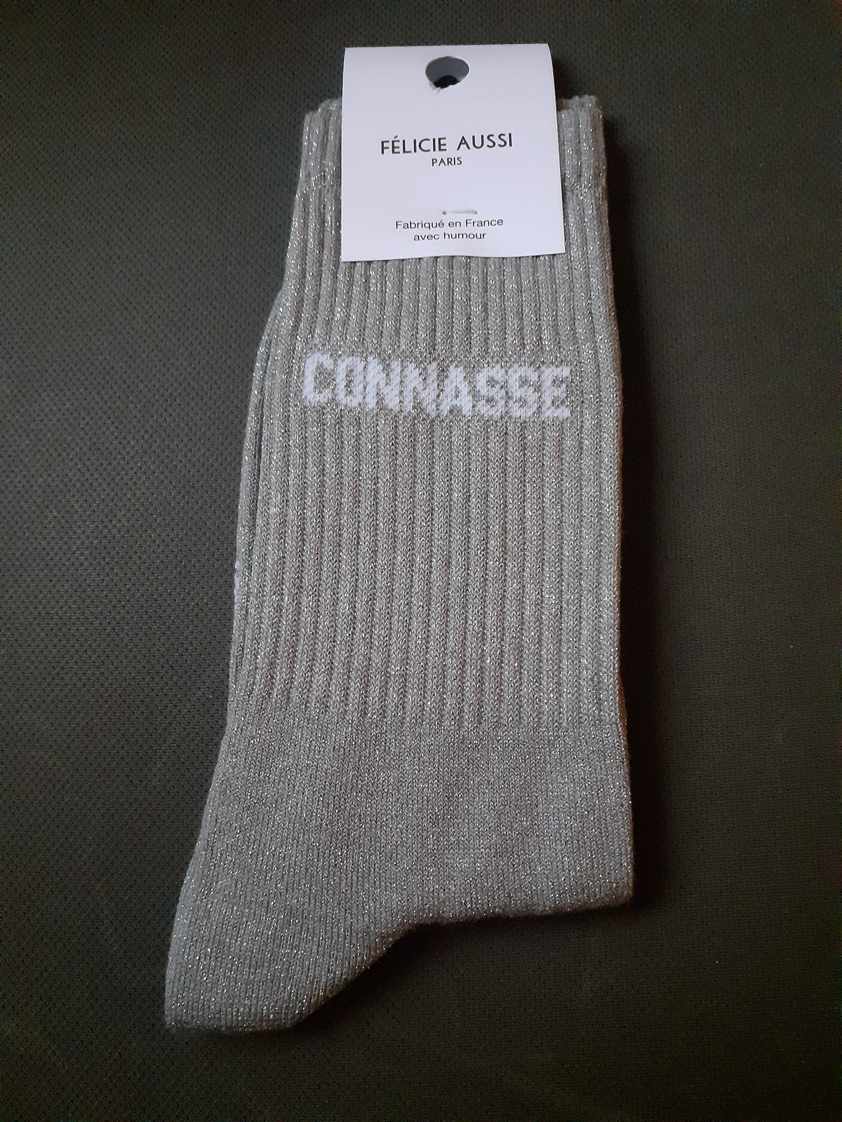 Félicie Aussi chaussettes à paillettes Connasse 36/40