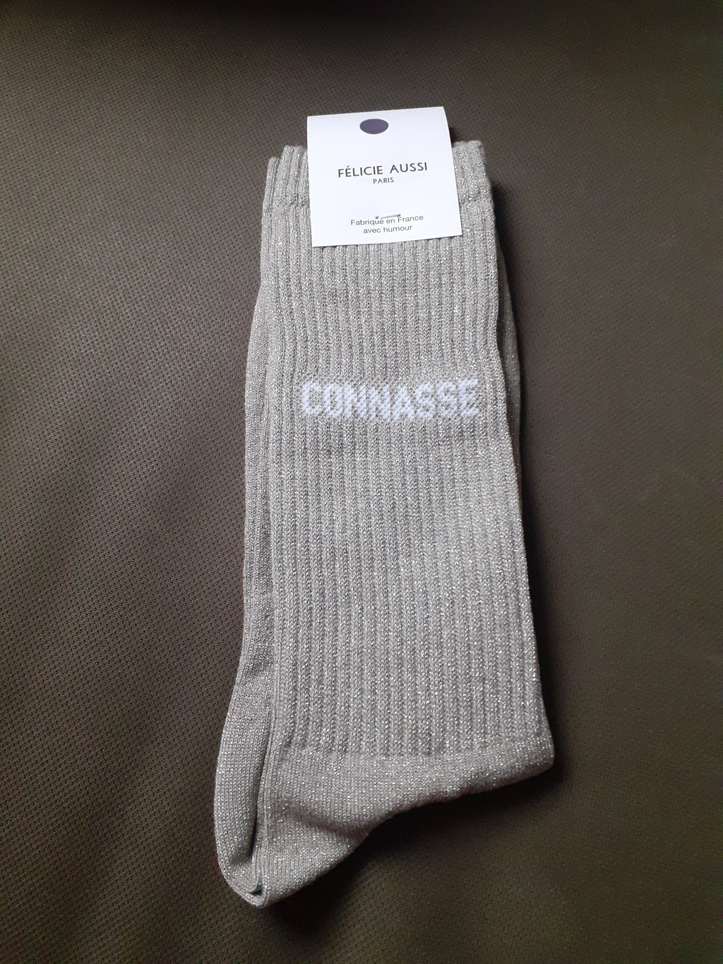 Félicie Aussi chaussettes à paillettes connasse 40/45
