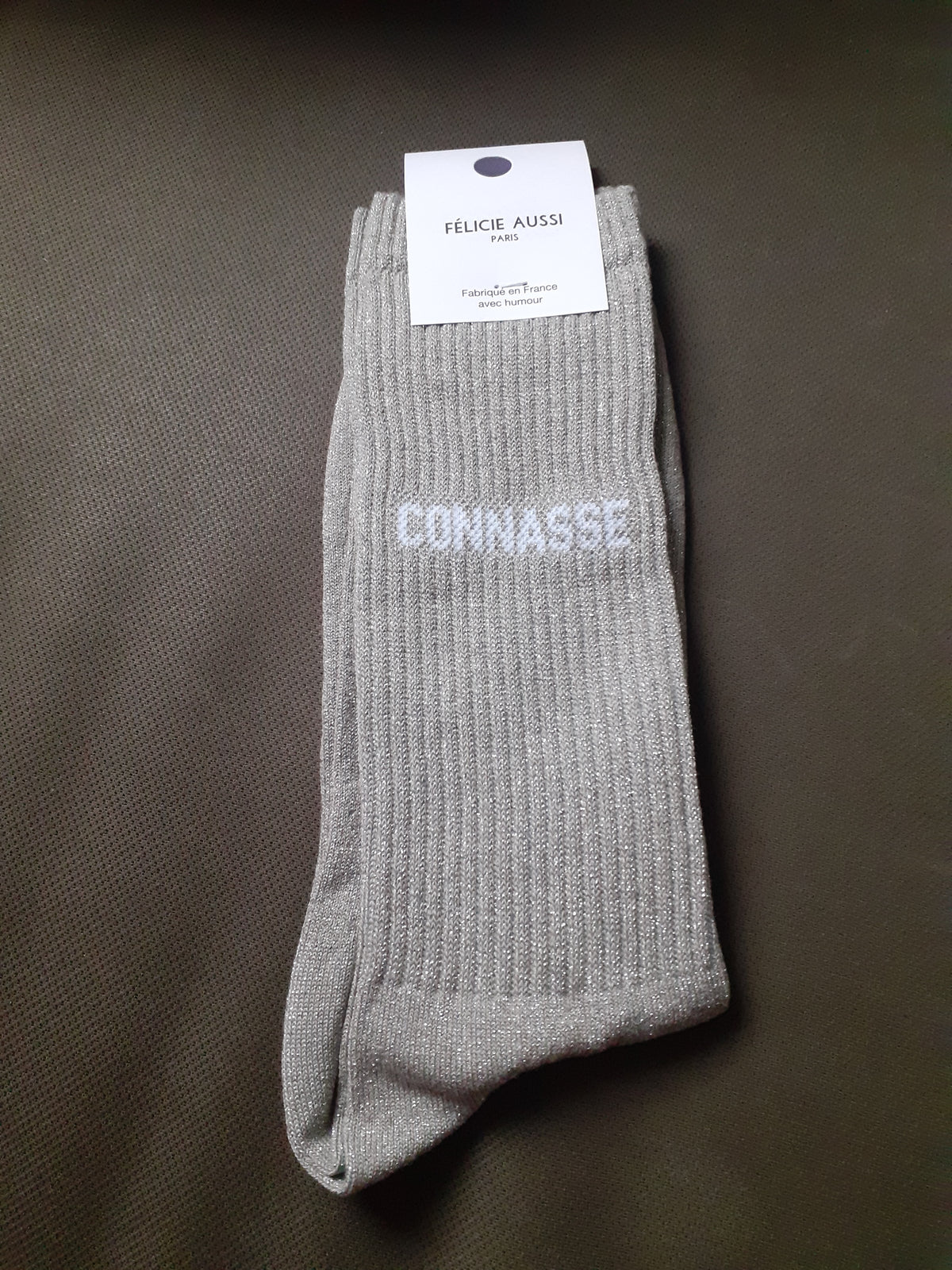 Félicie Aussi chaussettes à paillettes connasse 40/45