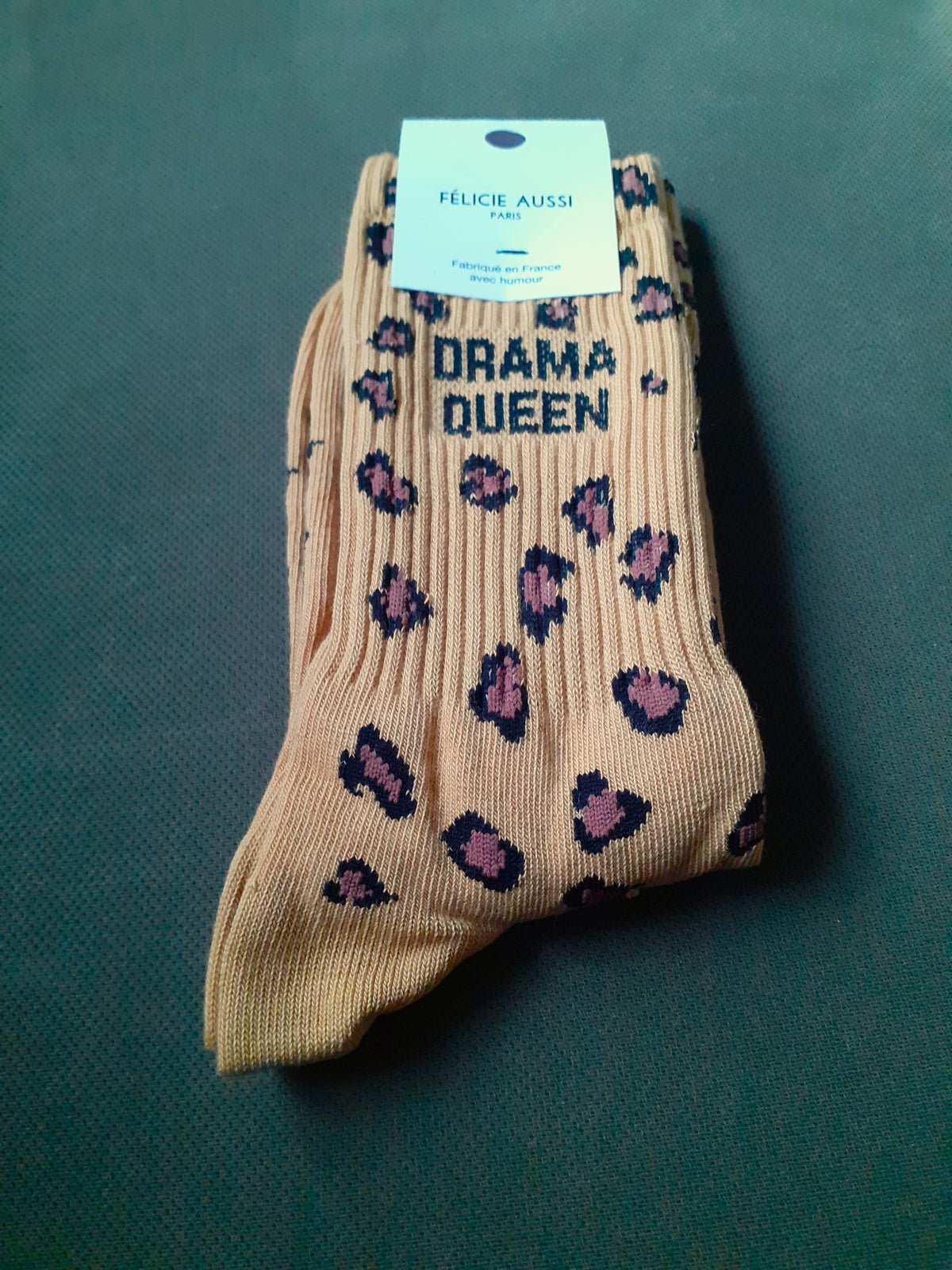Félicie Aussi - Chaussettes - DRAMA QUEEN - léopard 36/40